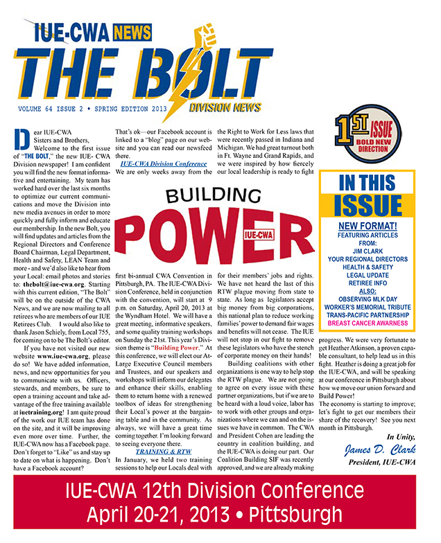 The Bolt Spring 2013