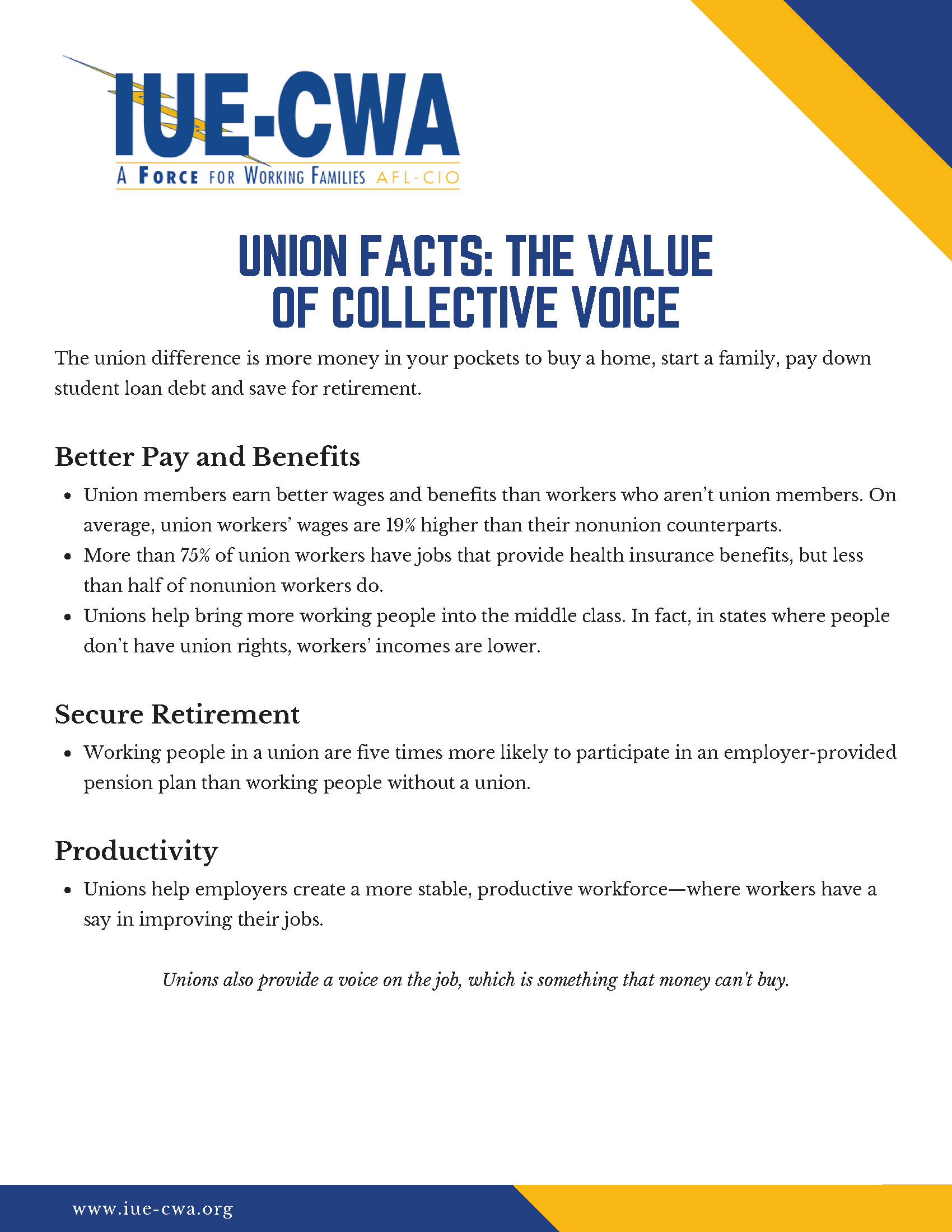 The Value of Collective Bargaining PDF